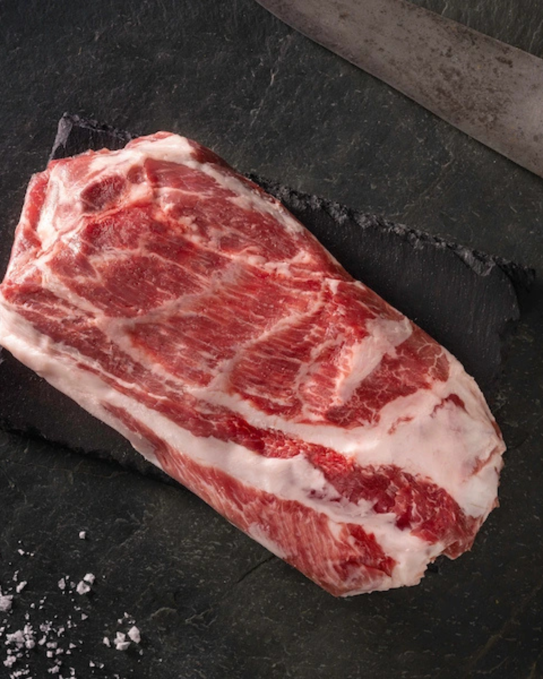 Iberico Pork Shoulder Muscle Secreto, BLACK TAG 1x9lb Case