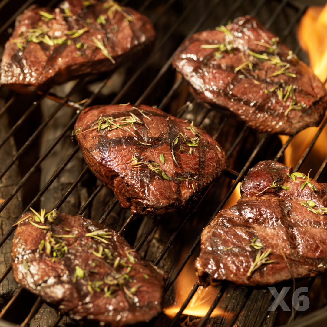 (4) 8oz Wagyu Beef Top Sirloin Baseball Choice