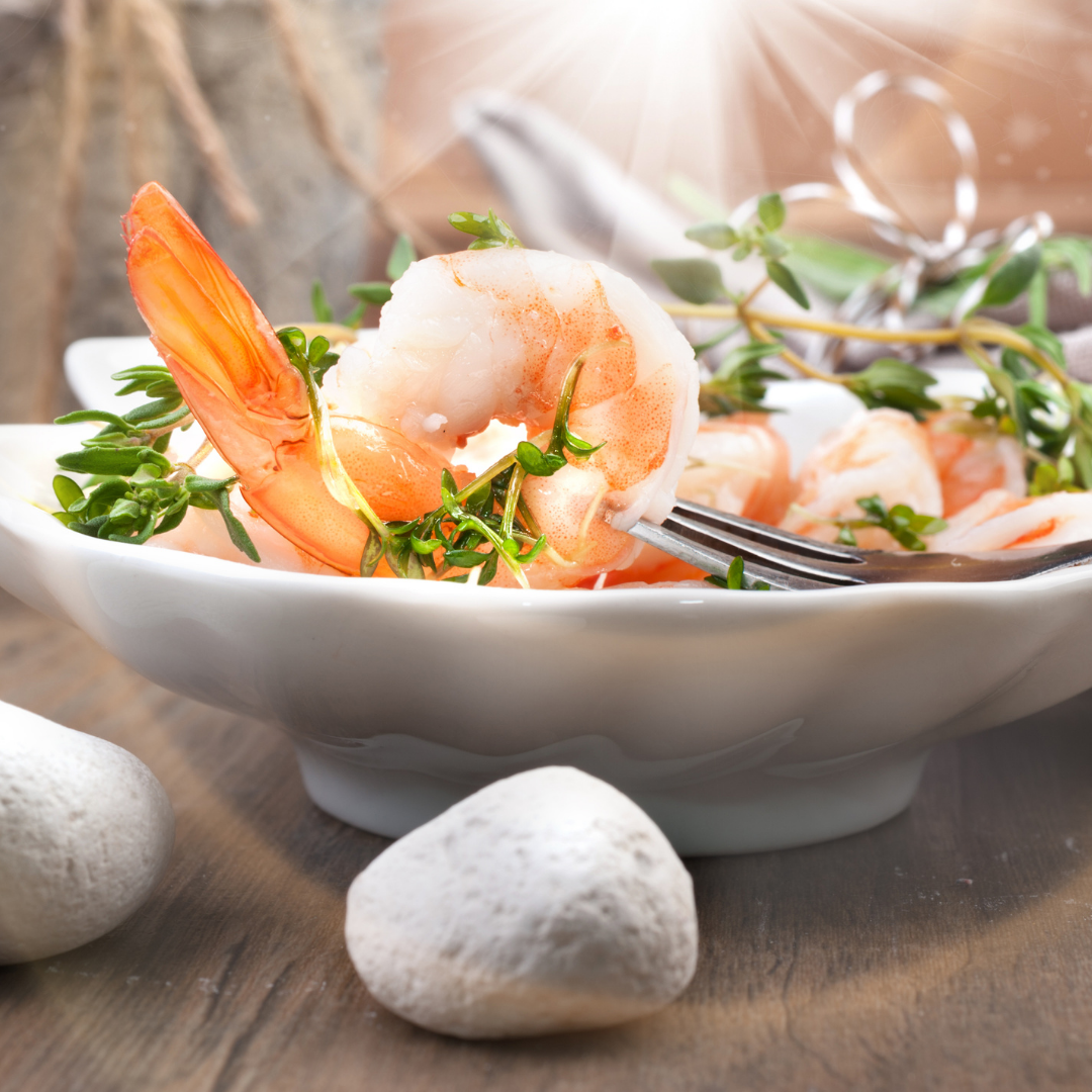 21/25 Peeled & Deveined (P&D) Tail On Shrimp