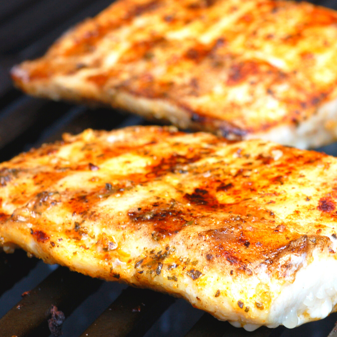 Mahi Mahi skin off (4) 7oz portions (Candy Bar-Cuts)